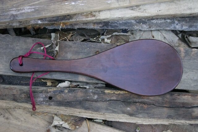 Rubberwood Spanking Paddle - Coco de Mer